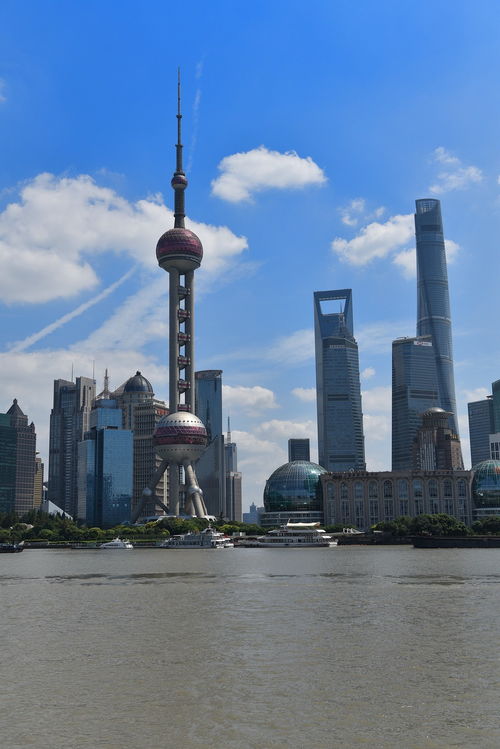 上海外灘,黃浦江畔地標(biāo)美景